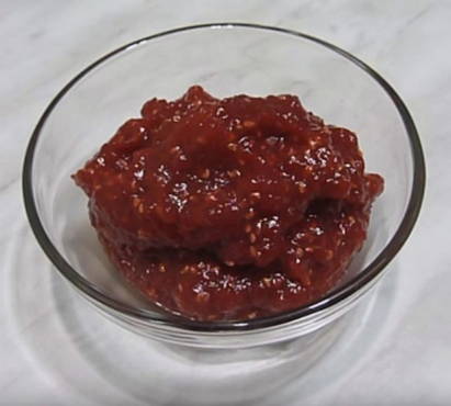 Frambozengelei met agar-agar