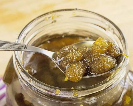 Hvid morbærmarmelade
