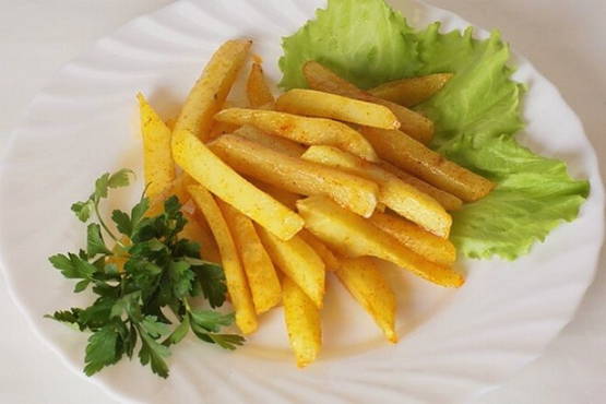 Pommes Frites vom Grill