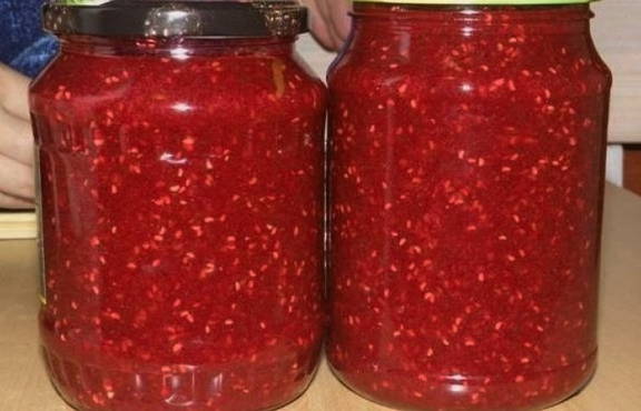 Marmellata di lamponi senza cottura