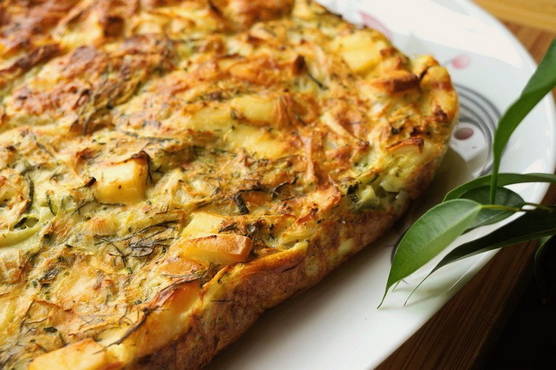Zucchini-Auflauf mit Lavash