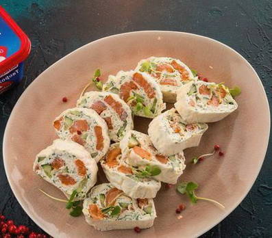 Lavash Roll mit Quark