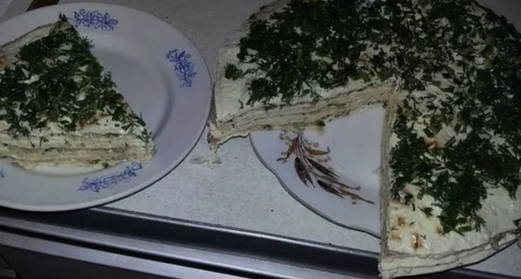 Lavash snack torta