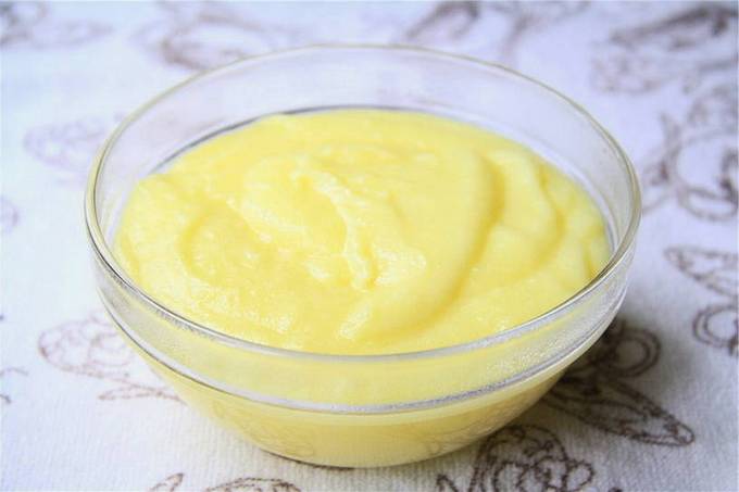 Crema pasticcera con gelatina per torta