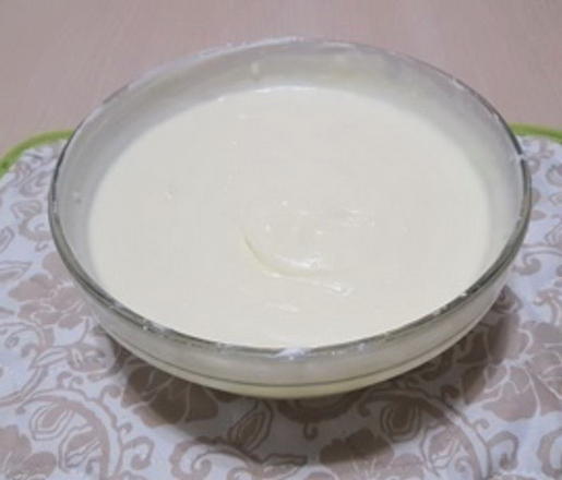 Sahneeisbecher für Kuchen Milchmädchen