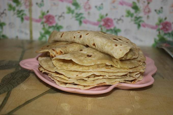 Kystyby di lavash con patate