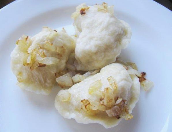 Ukrainska dumplings med potatis
