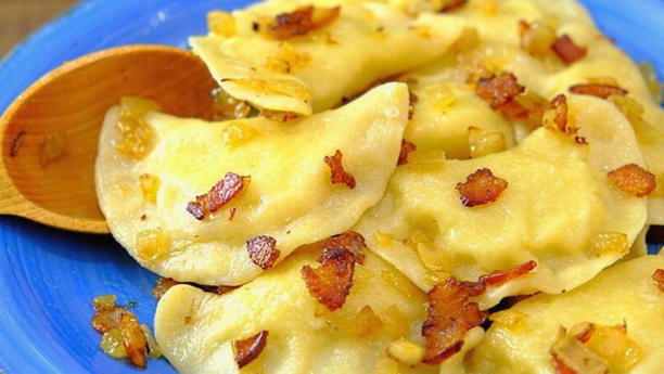 Pierogi z ziemniakami w domu