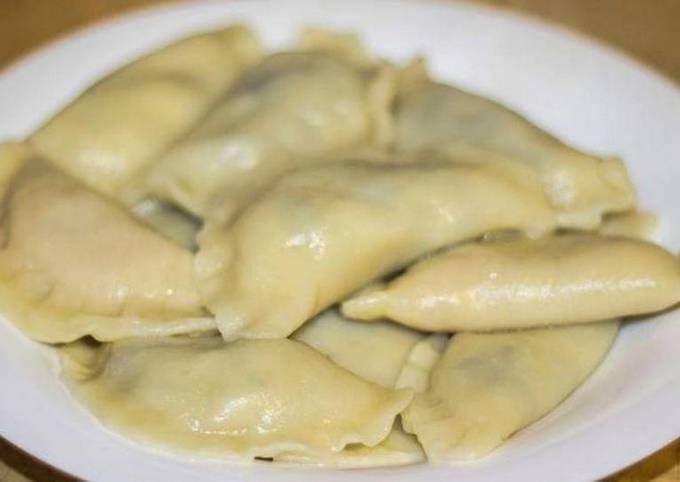 Chude pierogi z ziemniakami