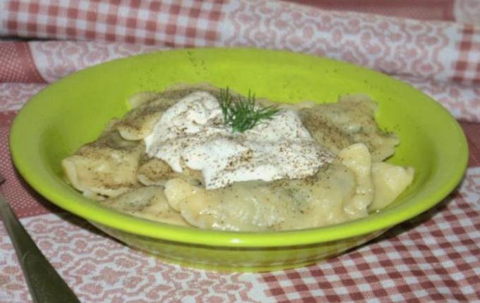 Pierogi z ziemniakami i ziołami