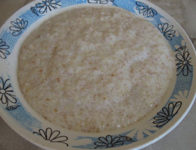 Weizenbrei für 1 Liter Milch