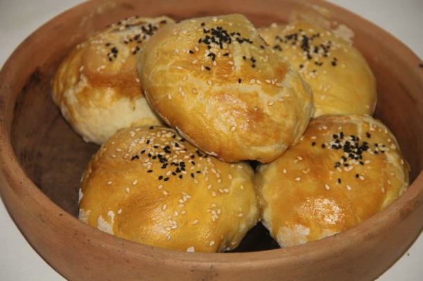 Tandoor Samsa im Backofen zu Hause