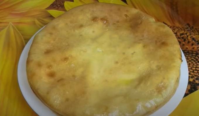 Tortilla sajttal és burgonyával a sütőben