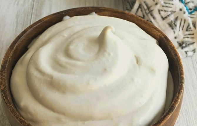 Kuchencreme mit 10% Sahne