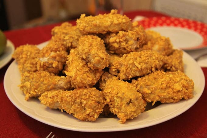 Ali come KFC con patatine