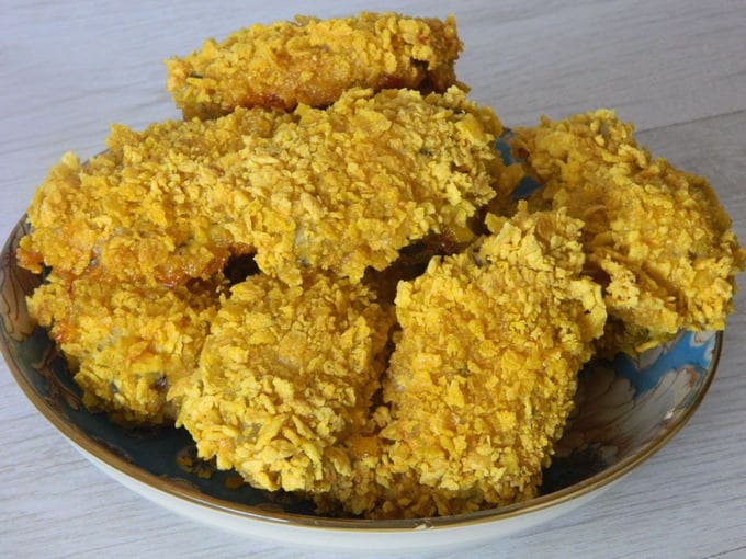 Ali come KFC con cornflakes