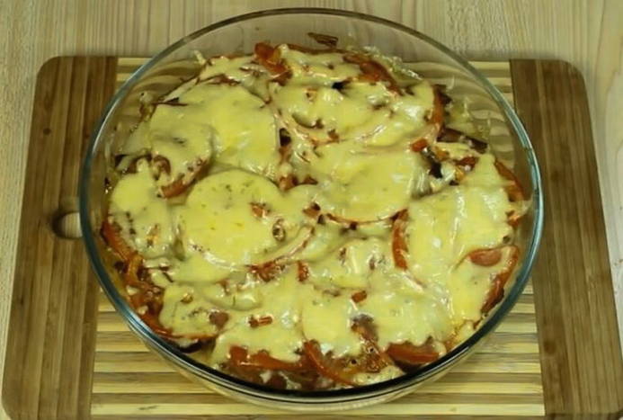Maiale a pezzetti al forno