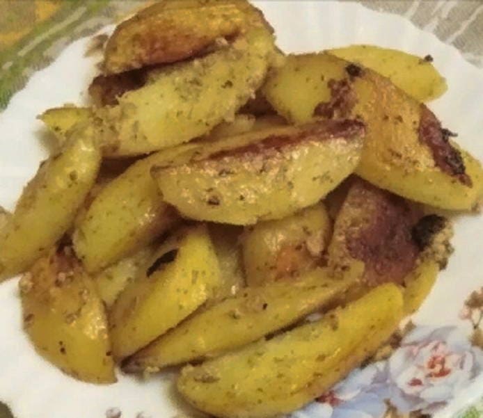 Spicchi di patate in busta per arrostire in forno