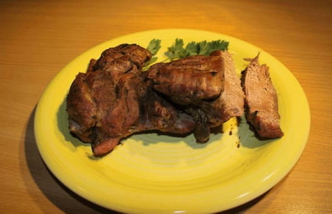 Putenschenkelsteak im Ofen