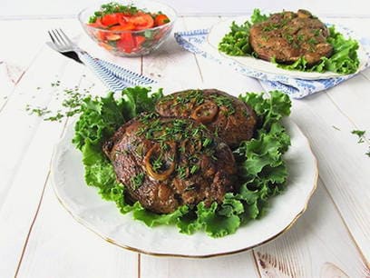 Putenkeulensteak im Ofen