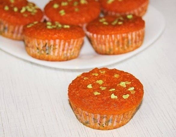 Silikon-Karotten-Cupcakes