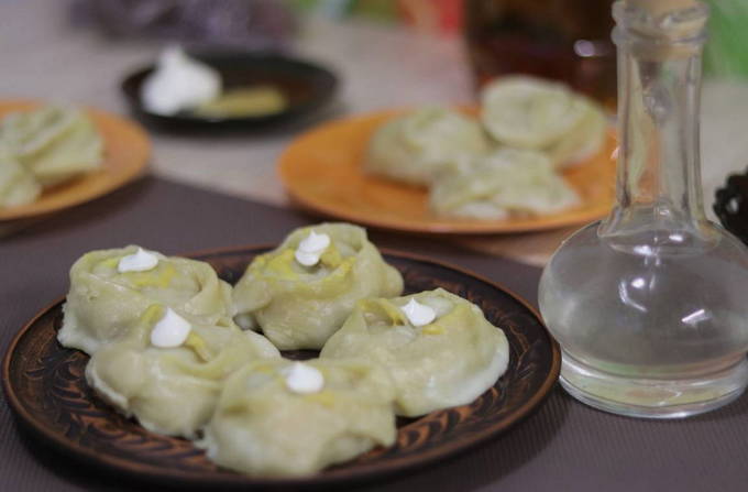 Impasto per manti per 1 kg di carne macinata
