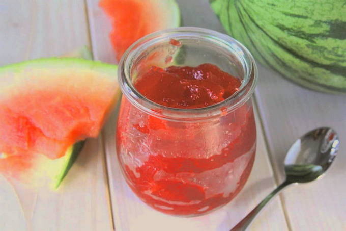 Marmelade aus Wassermelone für den Winter