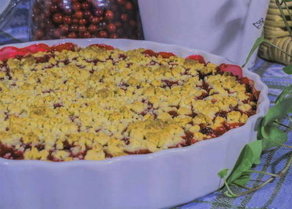 Preiselbeer-Loser Kuchen