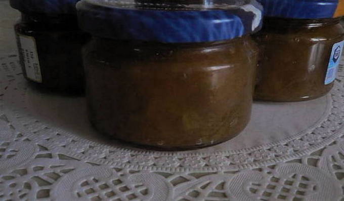 Apfelmarmelade in einem Redmond Slow Cooker