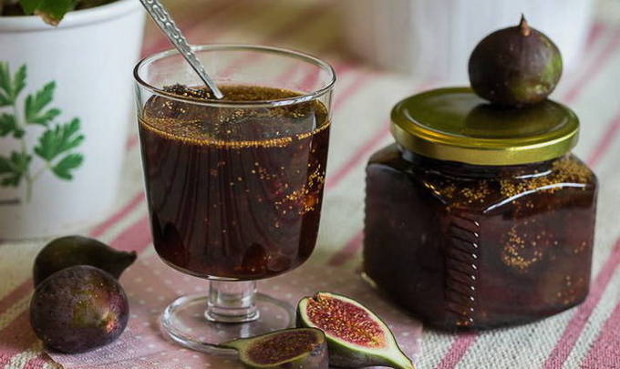 Feigenmarmelade mit Zitrone und Orange
