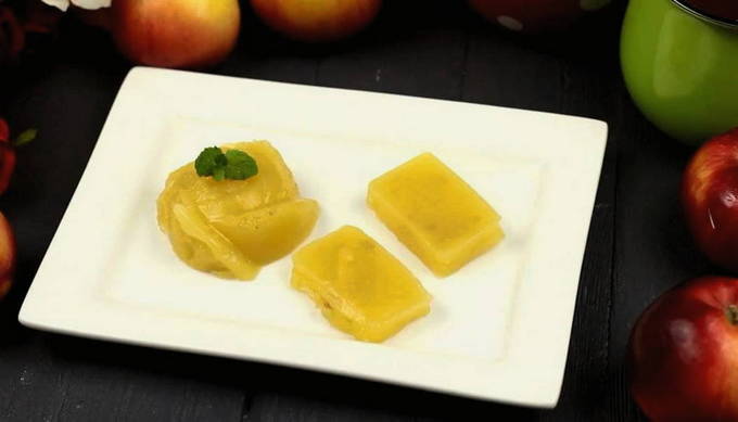 Ranetka-Marmelade mit Agar-Agar
