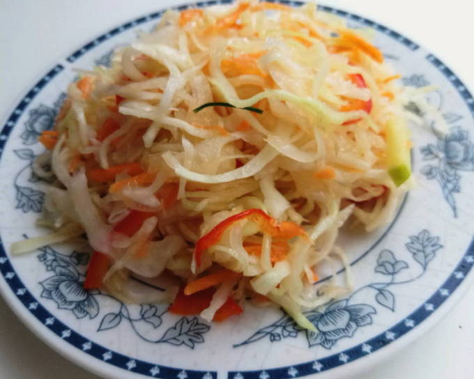 Zuurkool Met Paprika En Instant Knoflook