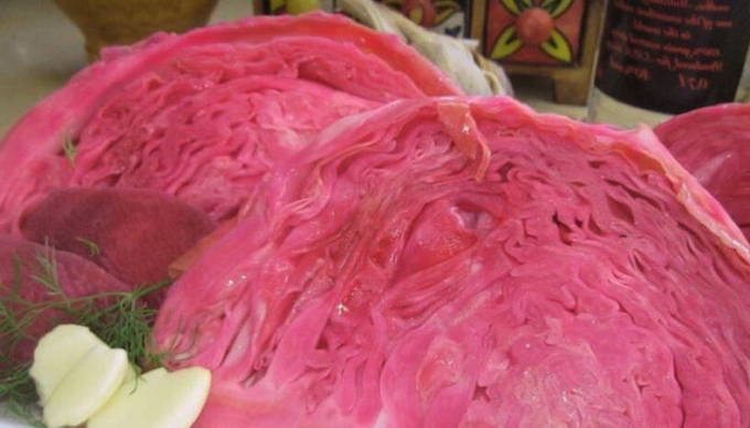 Provenzalischer Kohl mit Instant-Rote Beete