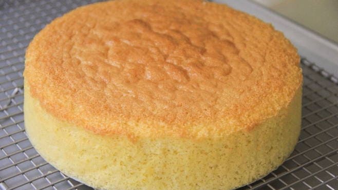 Pan di Spagna in casseruola